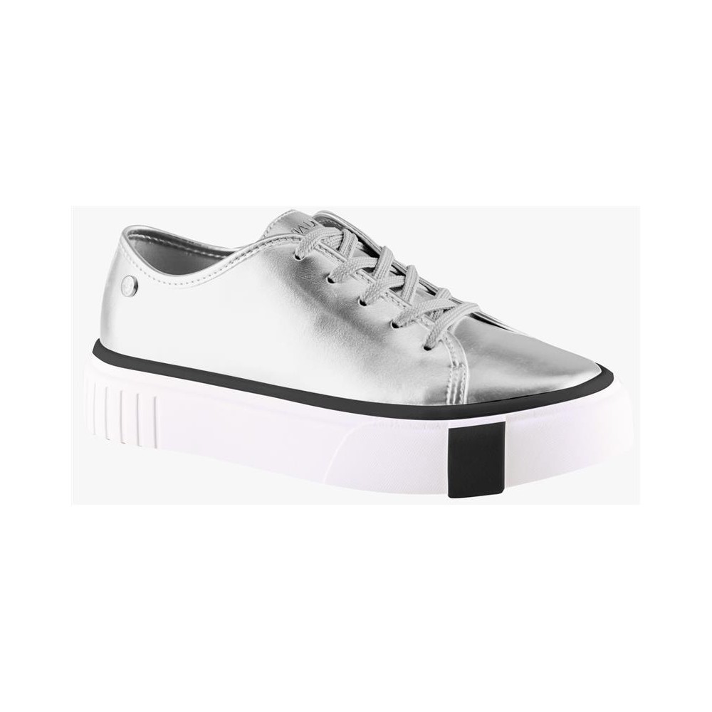 Tênis Feminino Metalizado Flatform Tendência Moda Estiloso Festa Despojado Via Uno Original em Oferta na Shopee