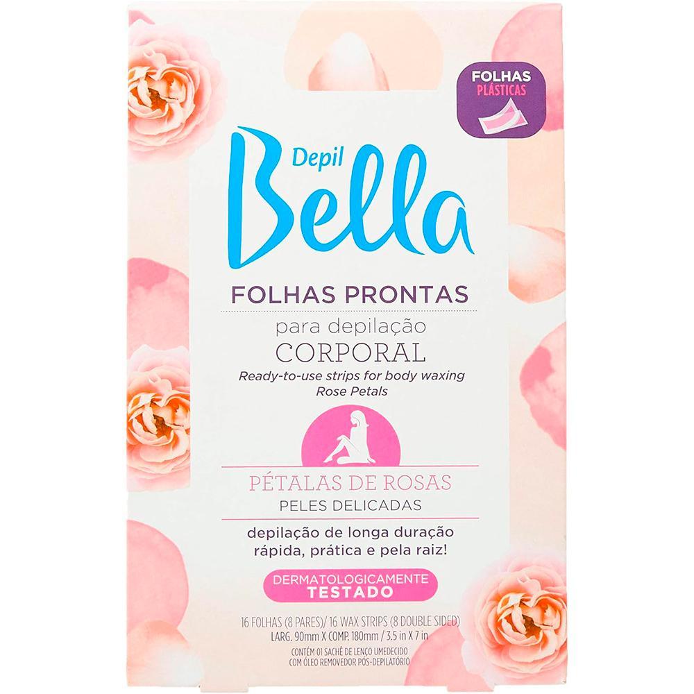 Folhas Prontas para Depilação Corporal Depil Bella Pétalas de Rosas para Peles Delicadas · foto 2