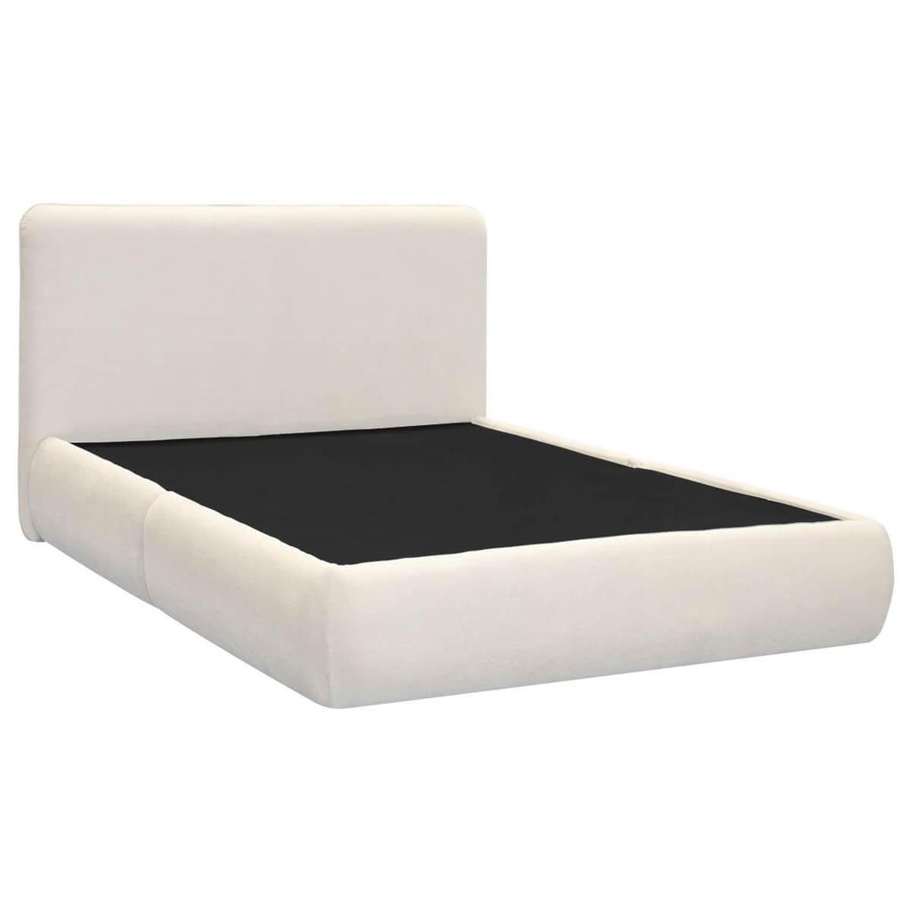 Kit Cama Box Queen Size + Cabeceira Orgânica Moscou 172cm Bouclê - SOFA STORE