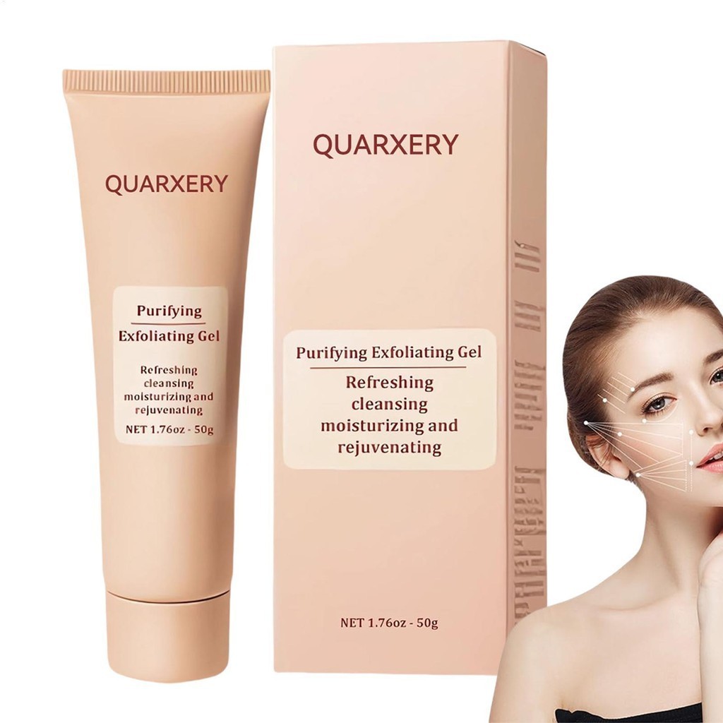 Gel Esfoliação Purificante Esfoliante Facial Limpeza Poros Encolher Pele Claear Hidratante Haruamy