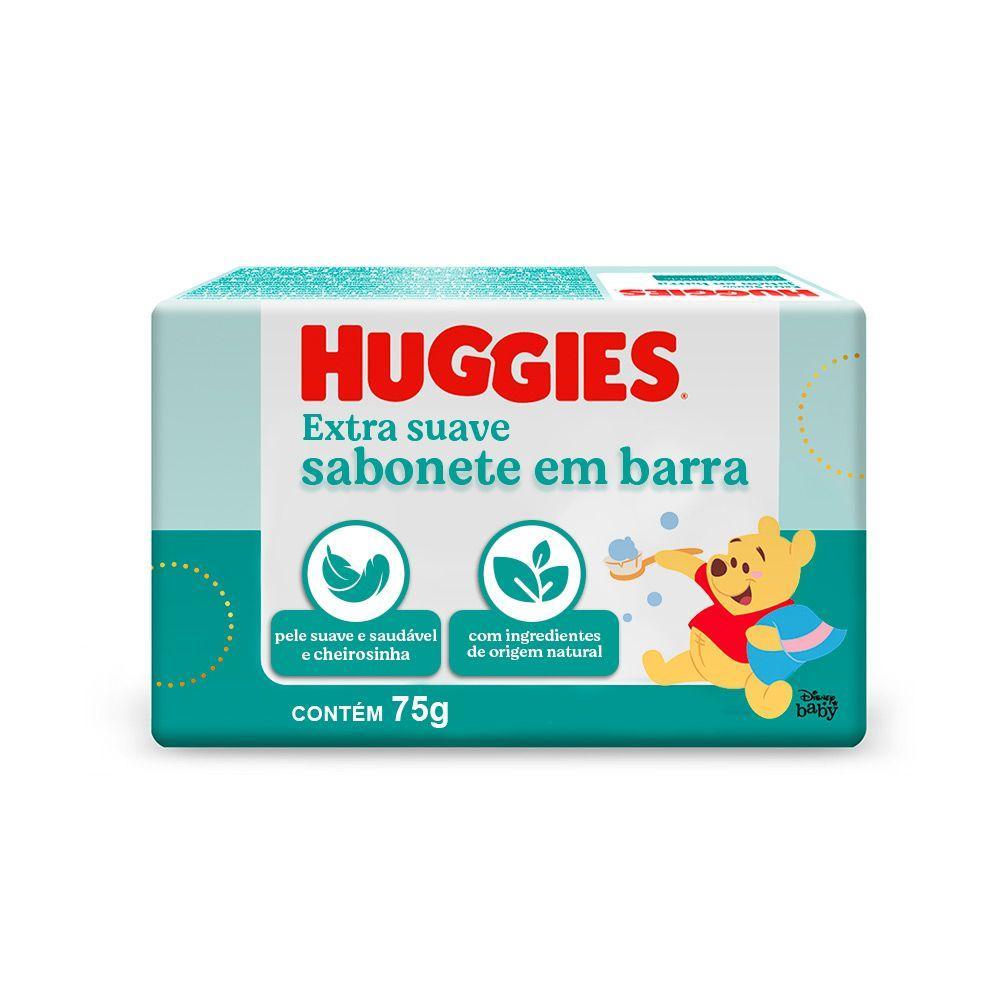 SABONETE HUGGIES EXTRA SUAVE 75G