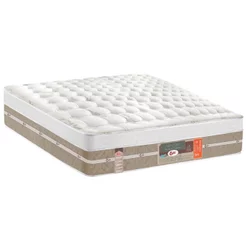 Colchão Casal Queen de Molas Pocket Castor Silver Star Air Híbrido - 158x198
