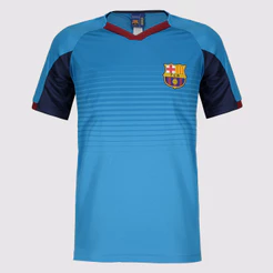 Camisa Barcelona Phoenix Infantil Azul