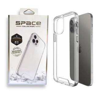 Capa Capinha Space Transparente Anti Impacto Compativel com iPhones X XR XSMAX 11 12 13 14 15 ProMax em Oferta na Shopee