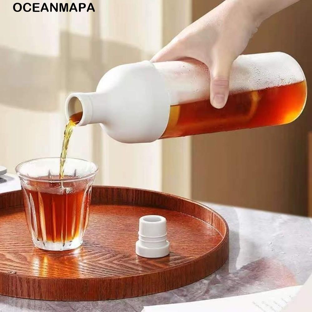 Cafeteira OCEANMAPA Cold Brew , Grande Capacidade Com Filtro Fria , Garrafa Selada Para Fermentação