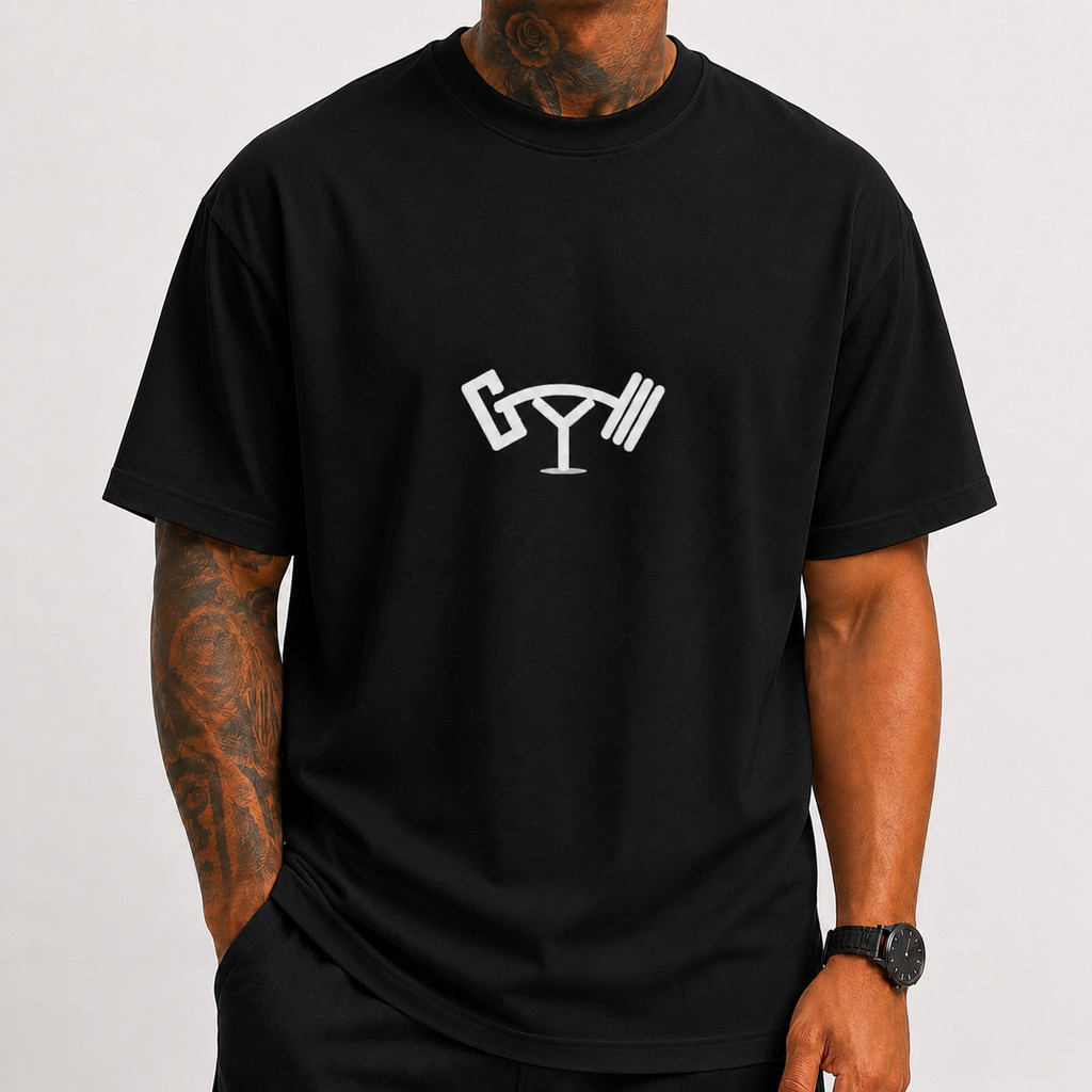Camiseta Masculina 100% Algodão Premium / Camiseta Adulto /  Estilo Academia / Básico e Casual