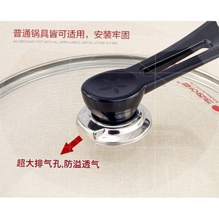 Tampa superior do pote Universal coreano pedra médica antiaderente pote tampa acessórios pote tampa alça