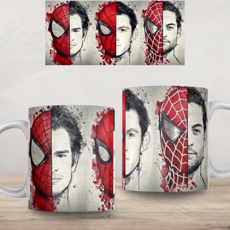 Caneca Homem Aranha sem volta para casa Spiderman Personalizada Cerâmica Plastico Presente Promoção Lembra