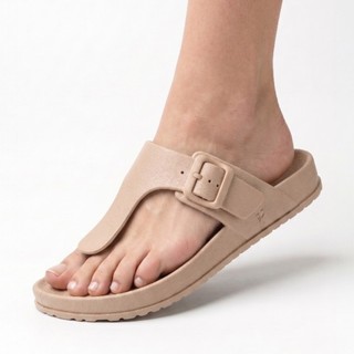 Chinelo Papete Slide Tiras Casual Leve Confortável