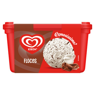 Sorvete Flocos Cremosíssimo Kibon