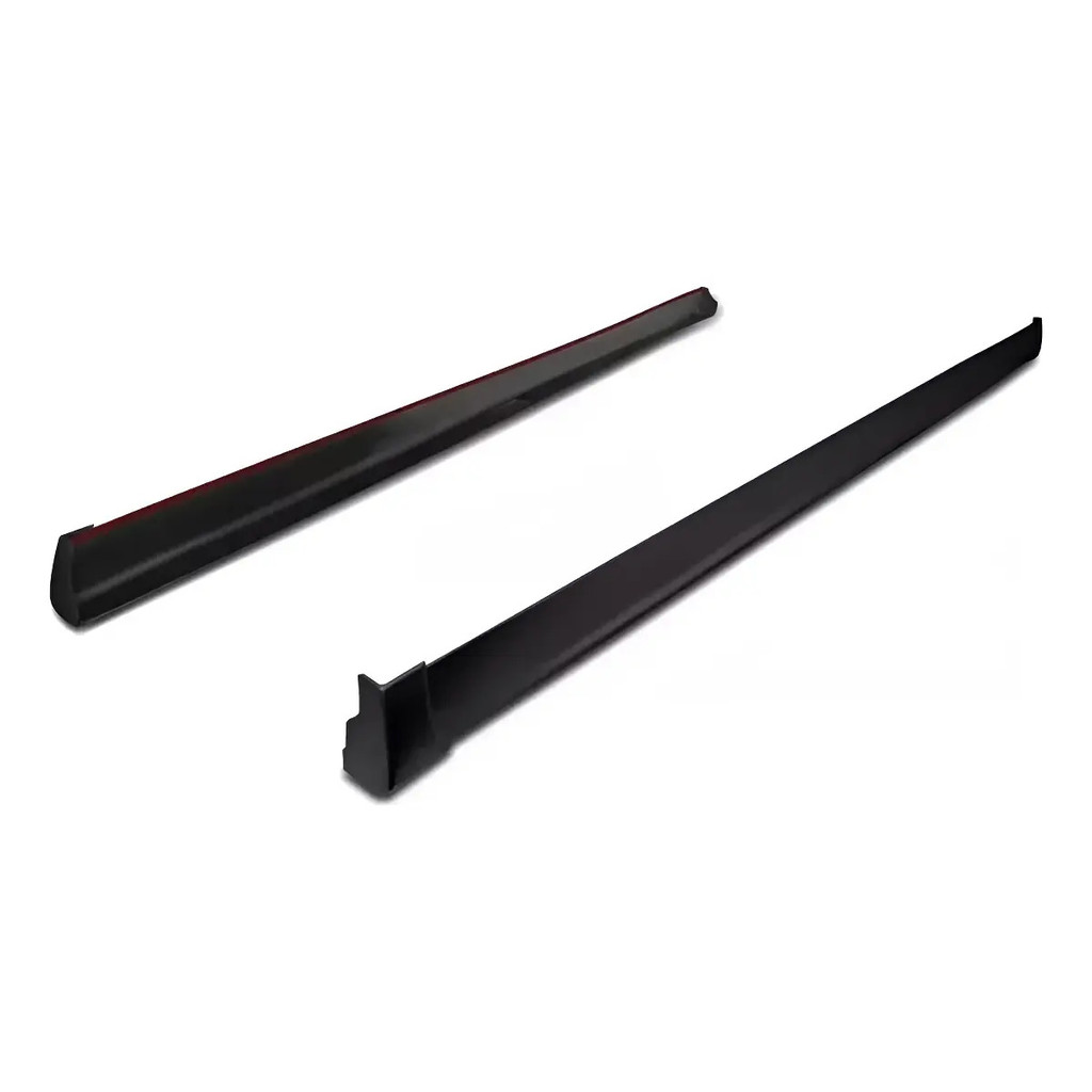 Spoiler Lateral Universal Avangard TG Poli Aplicável de 1,65 metros a 1,95 metros - Preto