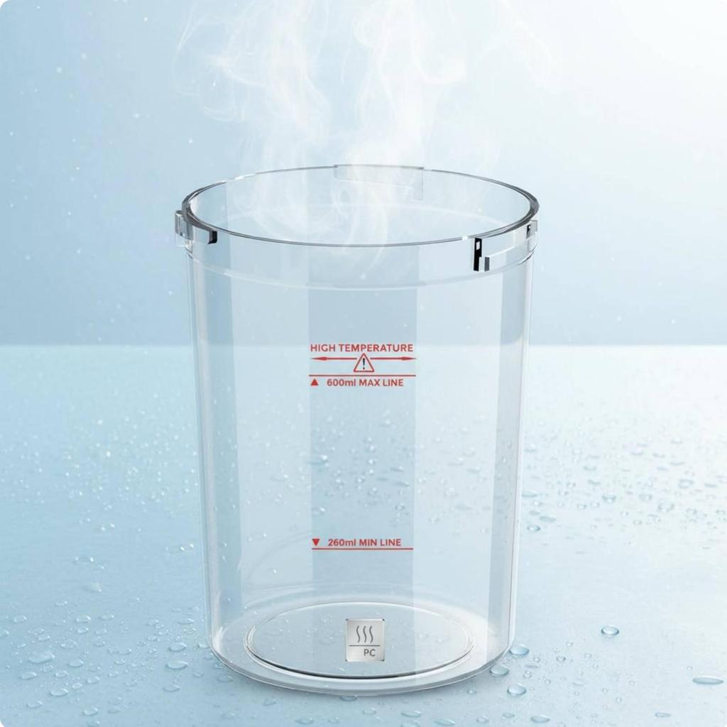 [mcpdwt] Copo De Substituição Para Vaporizador Facial Material Água Acessório De Ferramenta De Beleza De Grande Capacida