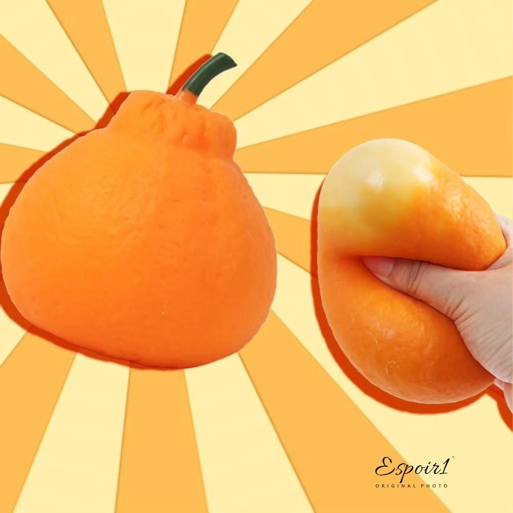 ESPOIR Brinquedo Gigante De Apertar , Brinquedos De Alívio De Estresse Crocantes De Sensação Macia , Simulação De Frutas