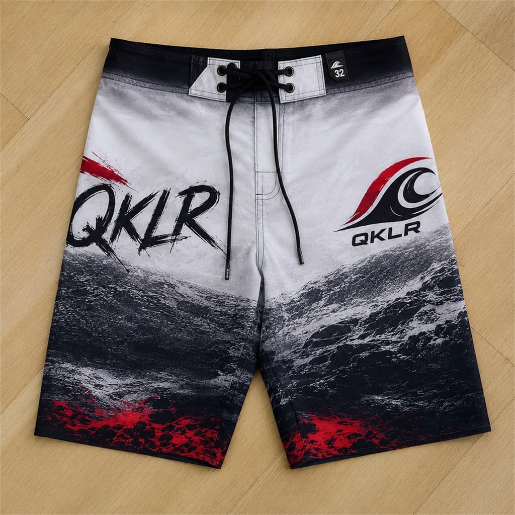 Kit 3 Bermudas Masculinas Tactel Elastano Short Casual Praia Piscina Academia Treino Dia a Dia Verão Algodao Bolso Zipe