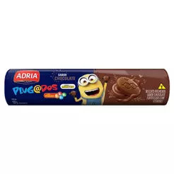Biscoito Adria Plugados Chocolate Recheado 120g