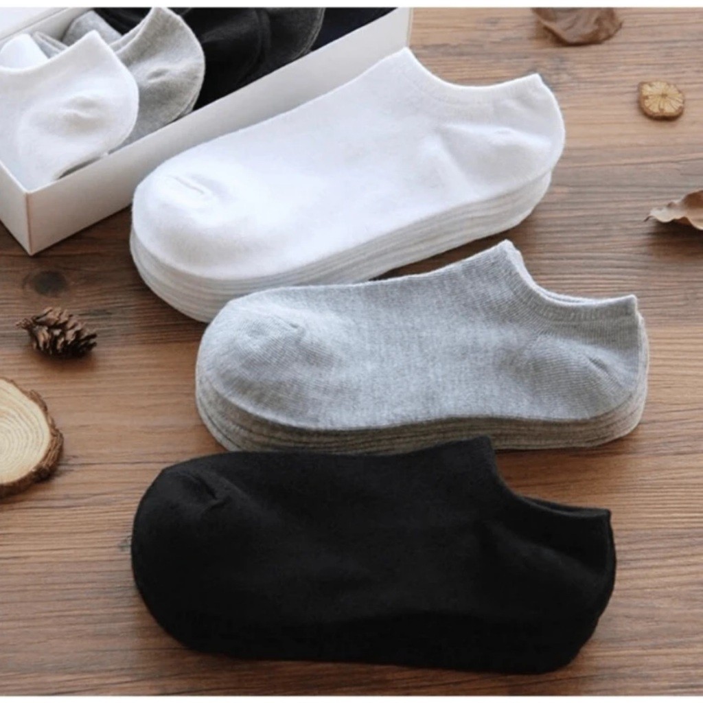 Kit 3/6/12/18/24 Pares de Meias Soquete Cano Curto Masculina Feminina Unissex varejo 99P
