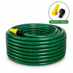 Mangueira Jardim Trançada Resistente e Flexível para Jardim Diversos Tamanhos