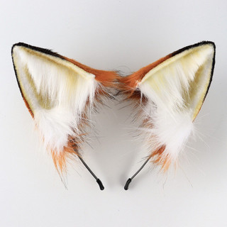 Conjunto de Cosplay adereços zoológico louco Nick raposa orelha bandana Foxtail flertando acessórios