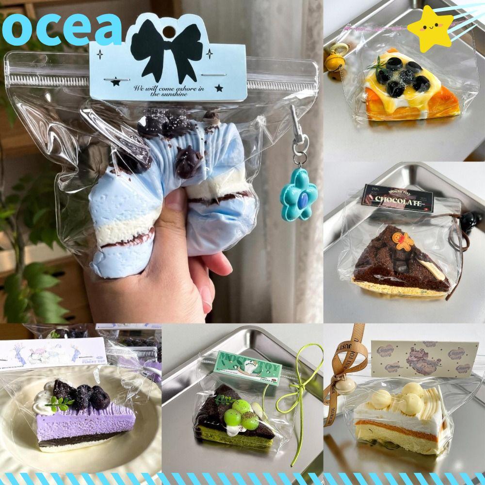 OCEA Brinquedo Sensorial Da Inquietação , Brinquedos Lentos Do Aperto Bolo Creme Recuperação , Descompressão Queijo Sobr