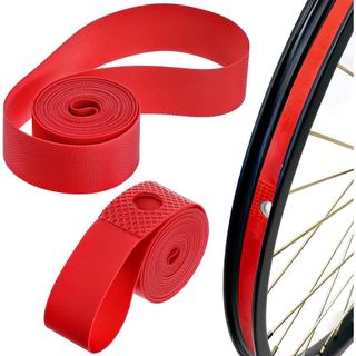 2 Peças de Fita para Aro de Bicicleta 29” - Fita Protetora para Aro de Bicicleta, Forros de Pneus de Bicicleta em PVC, A