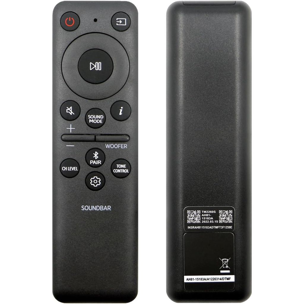 Controle Remoto AH81-15183A TM2260S Compatível com Sistema de Alto-Falantes Soun