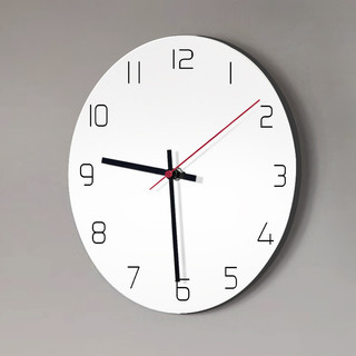 Relógio de parede criativo mudo sem perfuração, moderno e minimalista, relógio Digital de parede, arte, sala de estar, r