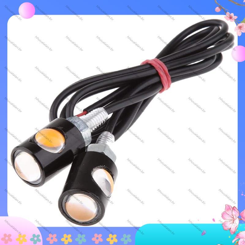 [Alta Qualidade H] Luz De Sinalização Âmbar Para Motocicletas , Seta Motocicleta Indicadora Universal 12V
