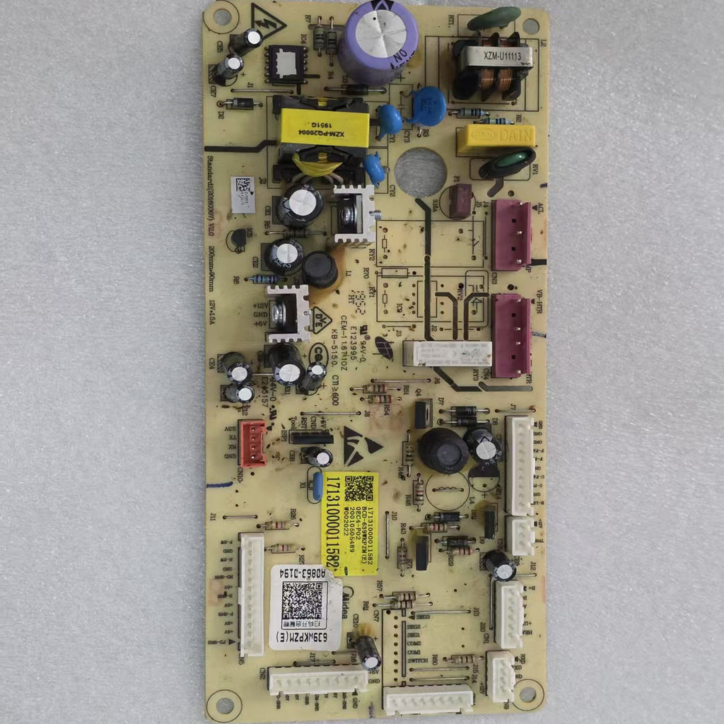 Placa-mãe do computador do poder do controle mestre dos acessórios do refrigerador de M Midea17131000011582 BCD-639WKPZM