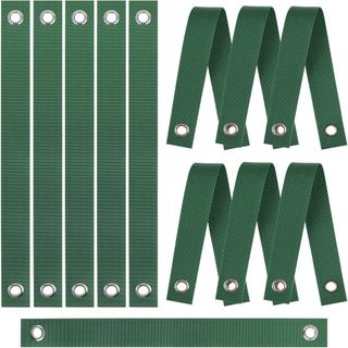 ZUFECY Pacote com 12 Cintas de Suporte para Árvores - Cintas de Nylon de Alta Resistência de 1,5 Polegadas para Suporte 