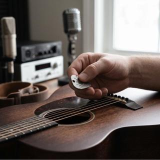 Colar de pouco peso da dureza alta de errosion da prova do suor da picareta da guitarra