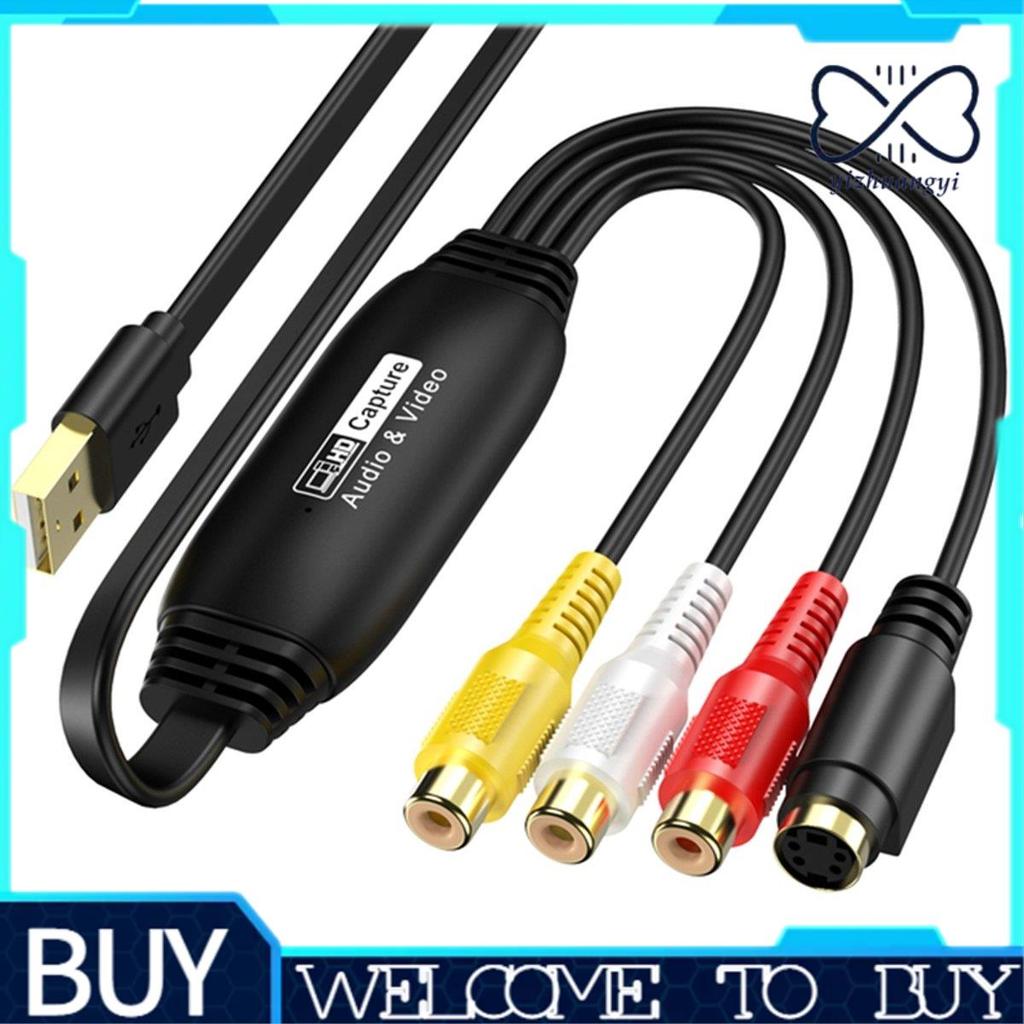 Captura De Vídeo USB Para Conversor Digital Placa De Áudio 2.0 Sistema De Suport