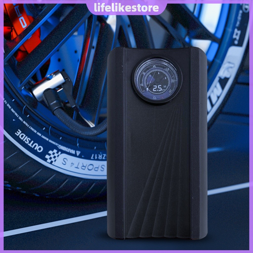 Bomba Portátil Para Inflar Pneus Carro Com Tela LCD De 150 PSI [lifelikestore.br]