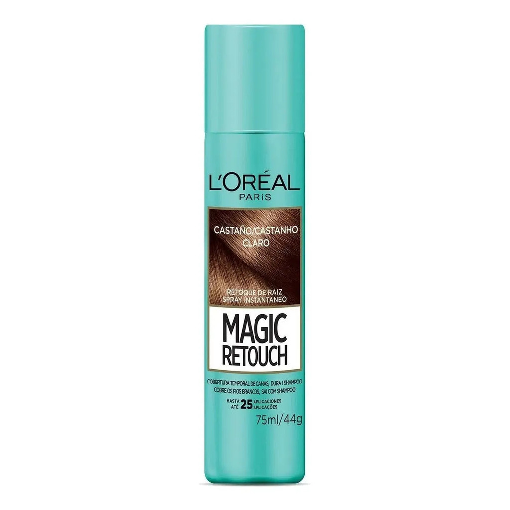Retoque Raiz L'Oréal Paris Magic Retouch Castanho Escuro