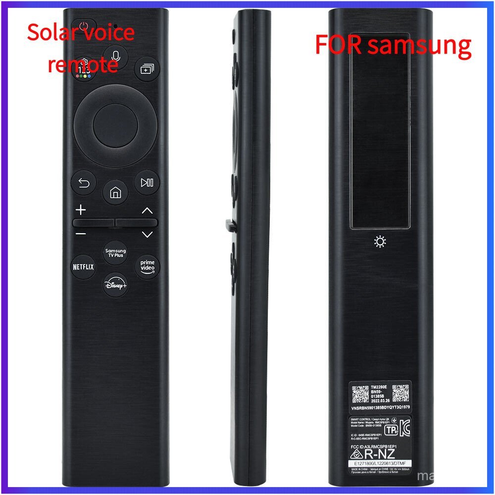 Controle Remoto Samsung Smart TV BN59-01385B Energia Solar 22 QLED (Novo)