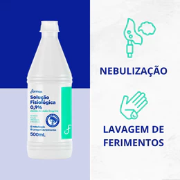 Kit 12 Unidades Soro Fisiológico Arboreto Sorimax Farmax 500ml Lavagem Nasal