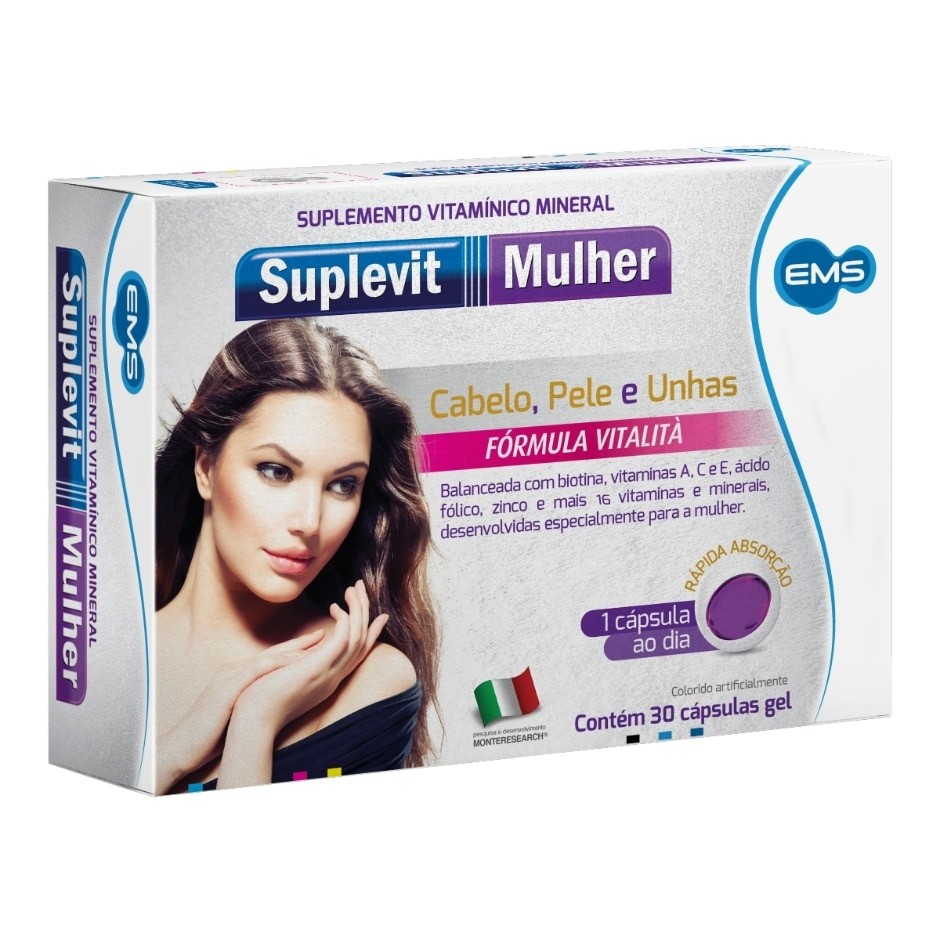 Suplevit Mulher 30 Cápsulas