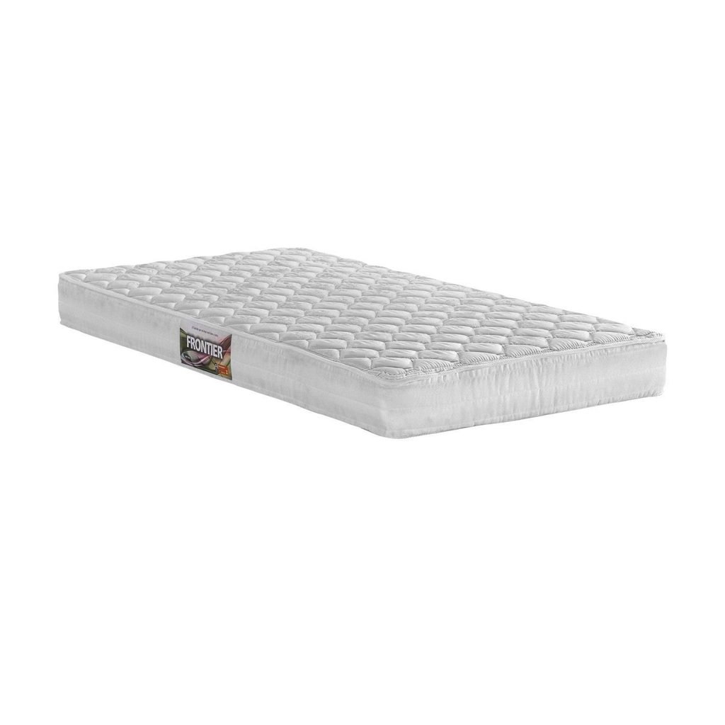 Colchão Solteiro D60 Frontier 88x188x17 Branco Herval Solteiro