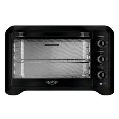 Forno Elétrico de Bancada Dako Pratiko 50L 1600W com Timer Preto 110V