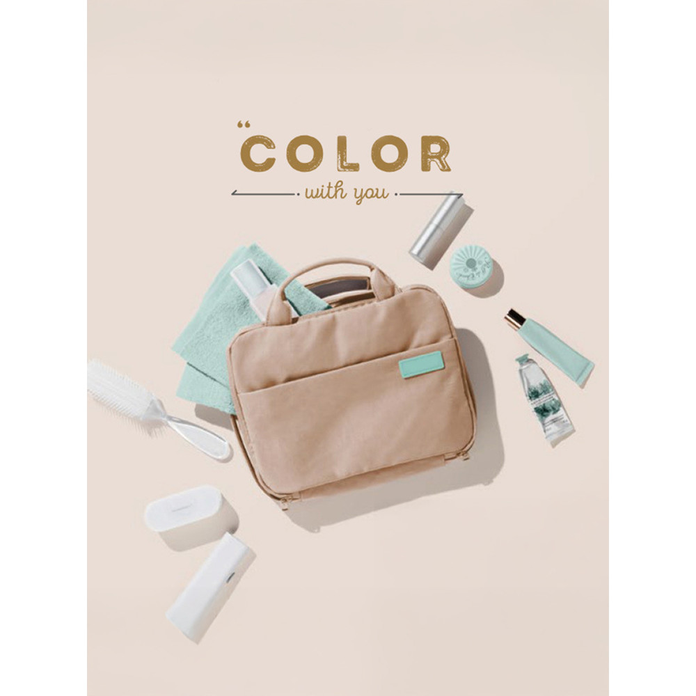 Esta bolsa higiênica é trazida para viajar de forma completa!Cosméticos Bolsa Higiene Pessoal Bolsa Viagem de Negócios P