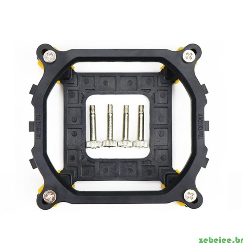 zebeiee Computador CPU Ventilador Refrigeração Radiadores Suporte Fixo Para 115X 1366 2011 Placa-Mãe Acessórios