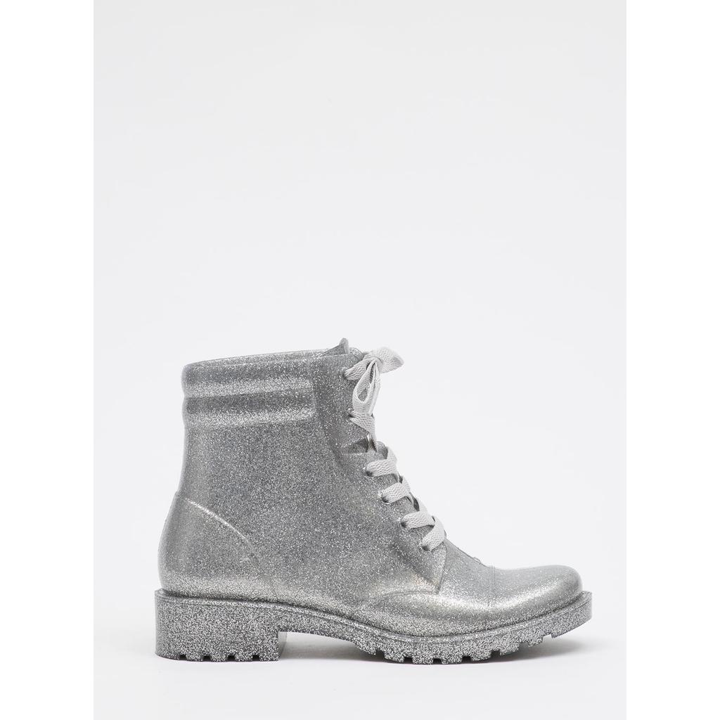 Bota Infantil Petite Jolie Iggy IN Glitter Prata PJ4995IN