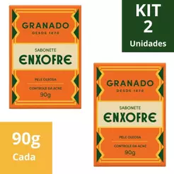 Sabonete Granado Enxofre 90g Kit 2 Unidades
