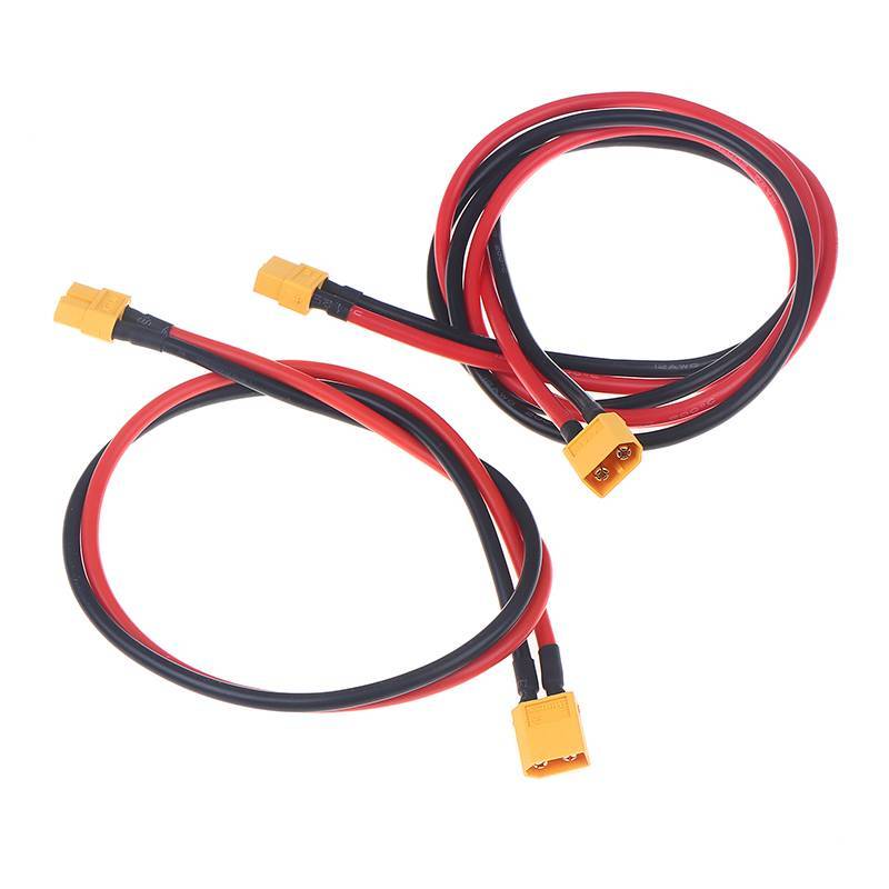 Milleji 12AWG XT60 Macho Fêmea Conversão Plug Cabo De Conexão 50/100CM Fio Conector Da Bateria Para Lipo RC Carro Barco — imagem 2 de 2