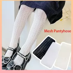 Meia Feminina ,-Calça De Malha Fashion Para Meninas Infantil Com Elasticidade De Nylon