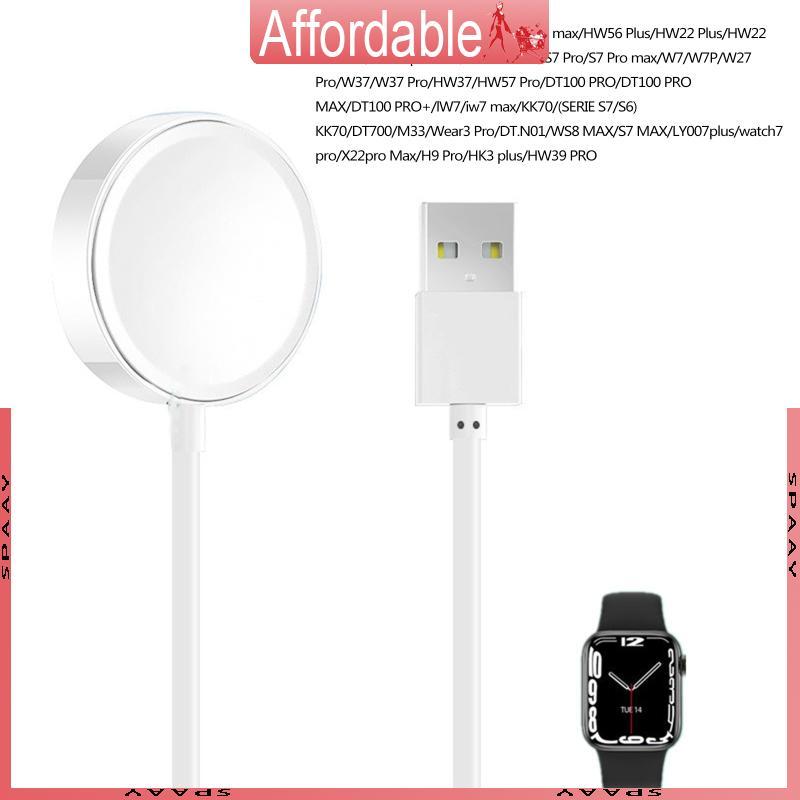 Adaptador Energia Magnética Carregador Berço Doca Suporte Para S7 S7 Smartwatch Portátil USB Carregamento
