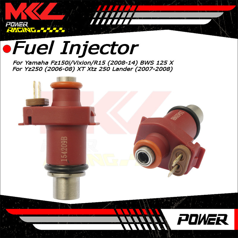 Bico Injetor 10 Furos Para Lander 250 Fazer 250 YS 250 Tenere 250 2006-2008 BWS125 FZ150i Vixion R15 2008-2014