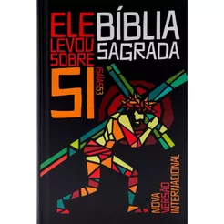 Bíblia Sagrada | NVI | Capa Dura | Leitura Perfeita | Ele levou sobre Si