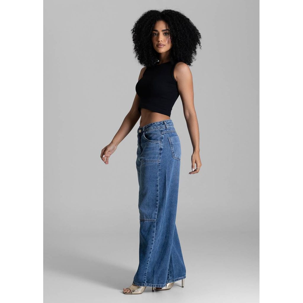 Calça Jeans Sawary Balloon - 283791 — imagem 2 de 2