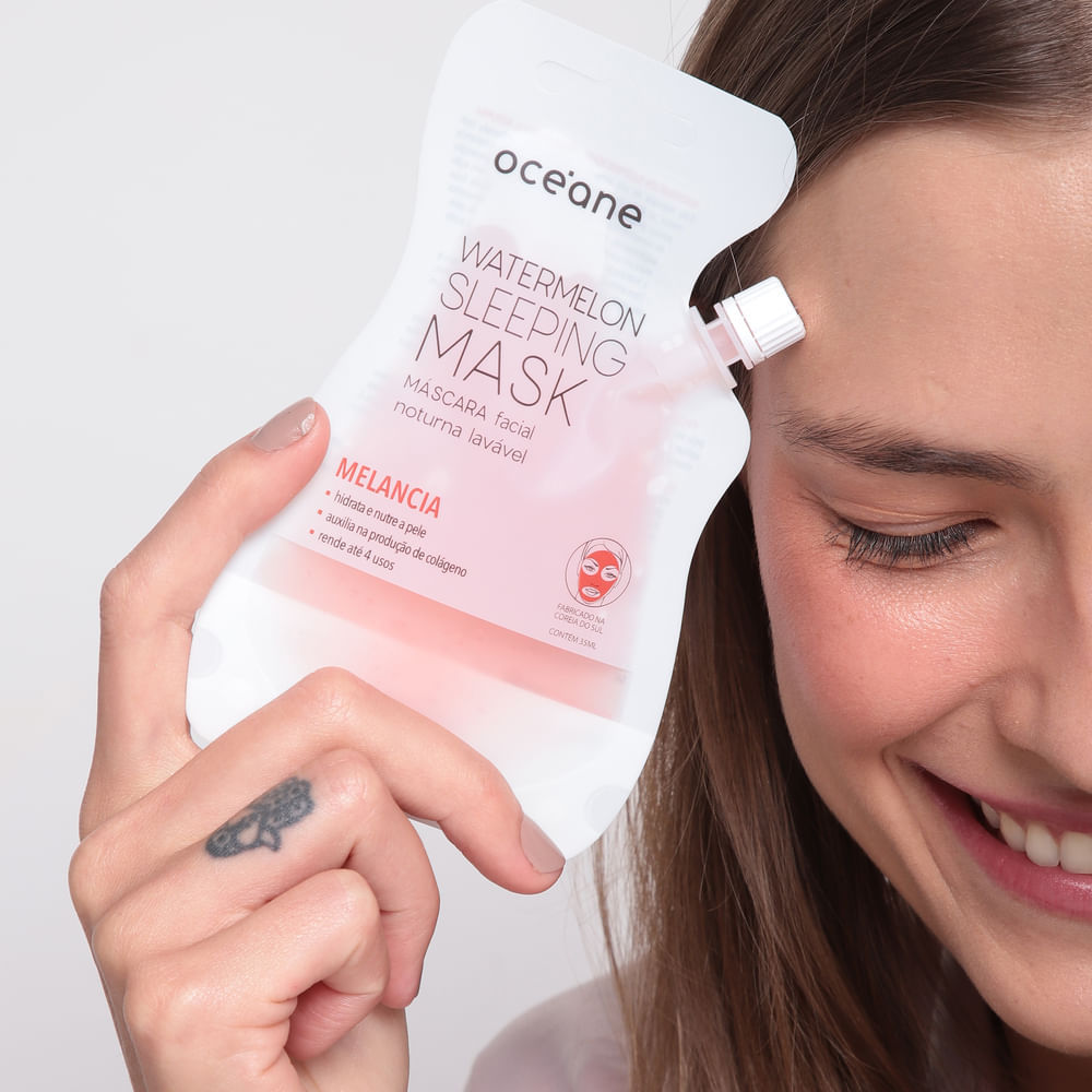 Máscara Facial Noturna com Melancia - Watermelon Sleep Mask 35ml · foto 2