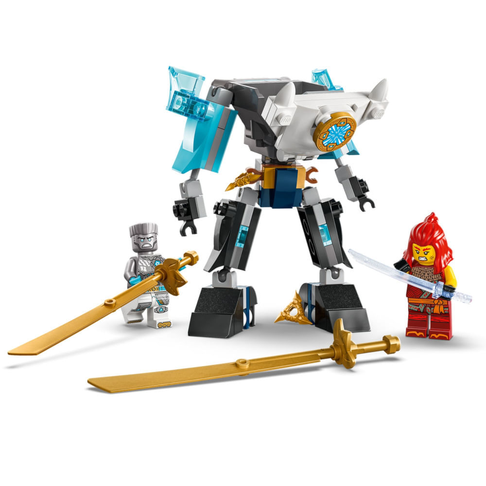 LEGO Ninjago - Robô de Combate do Zane - 92 Peças - 71827 — imagem 2 de 2